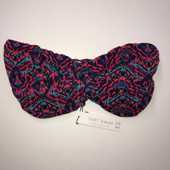Tart Collections Other - NWT Tart Collections Charlotte Bandeau Bikini